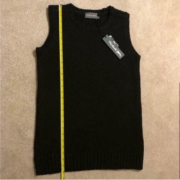 NWT - Michael Stars Crew Neck Sweater Vest - Picture 4 of 5